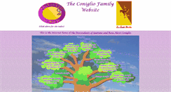 Desktop Screenshot of conigliofamily.com
